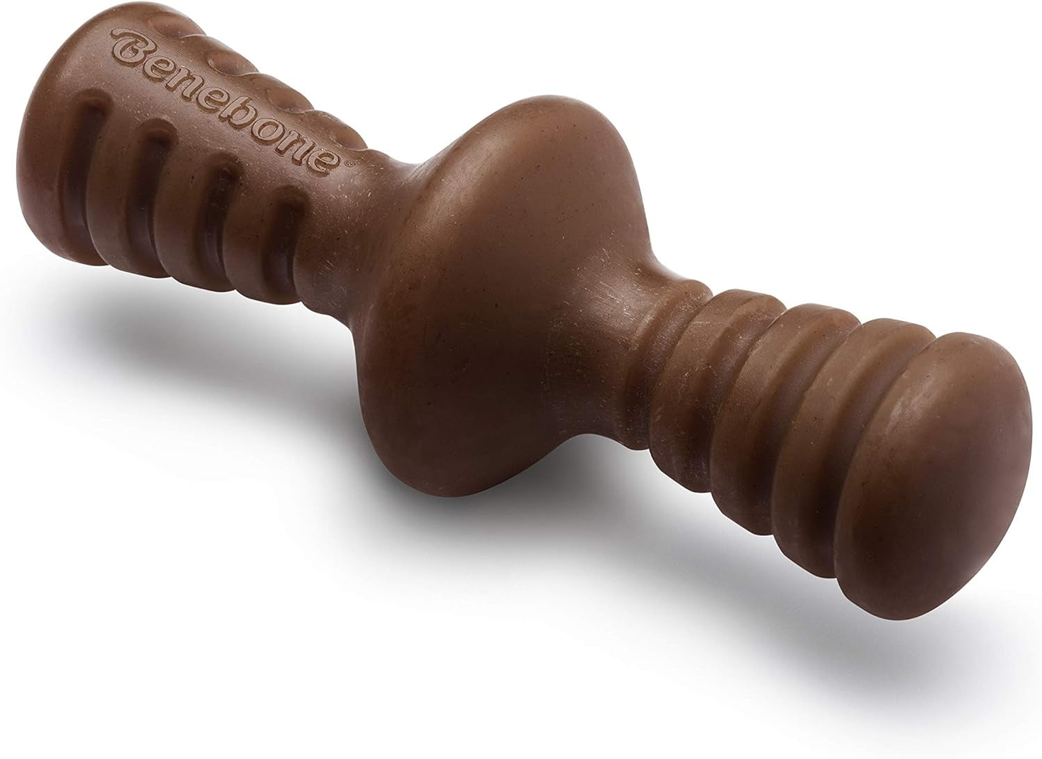 Benebone Wishbone Dog Chew Toy – Long Lasting Bacon Flavour Chew for Medium Dogs