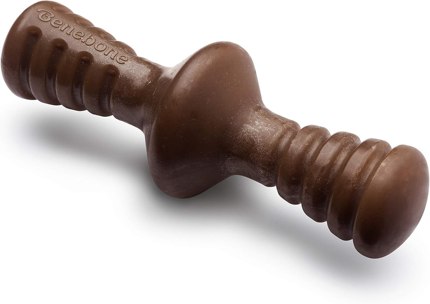 Benebone Wishbone Dog Chew Toy – Long Lasting Bacon Flavour Chew for Medium Dogs