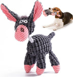 Donkey Plush Squeaky Dog Toy – Soft Chew Toy for Small & Medium Dogs and Puppies