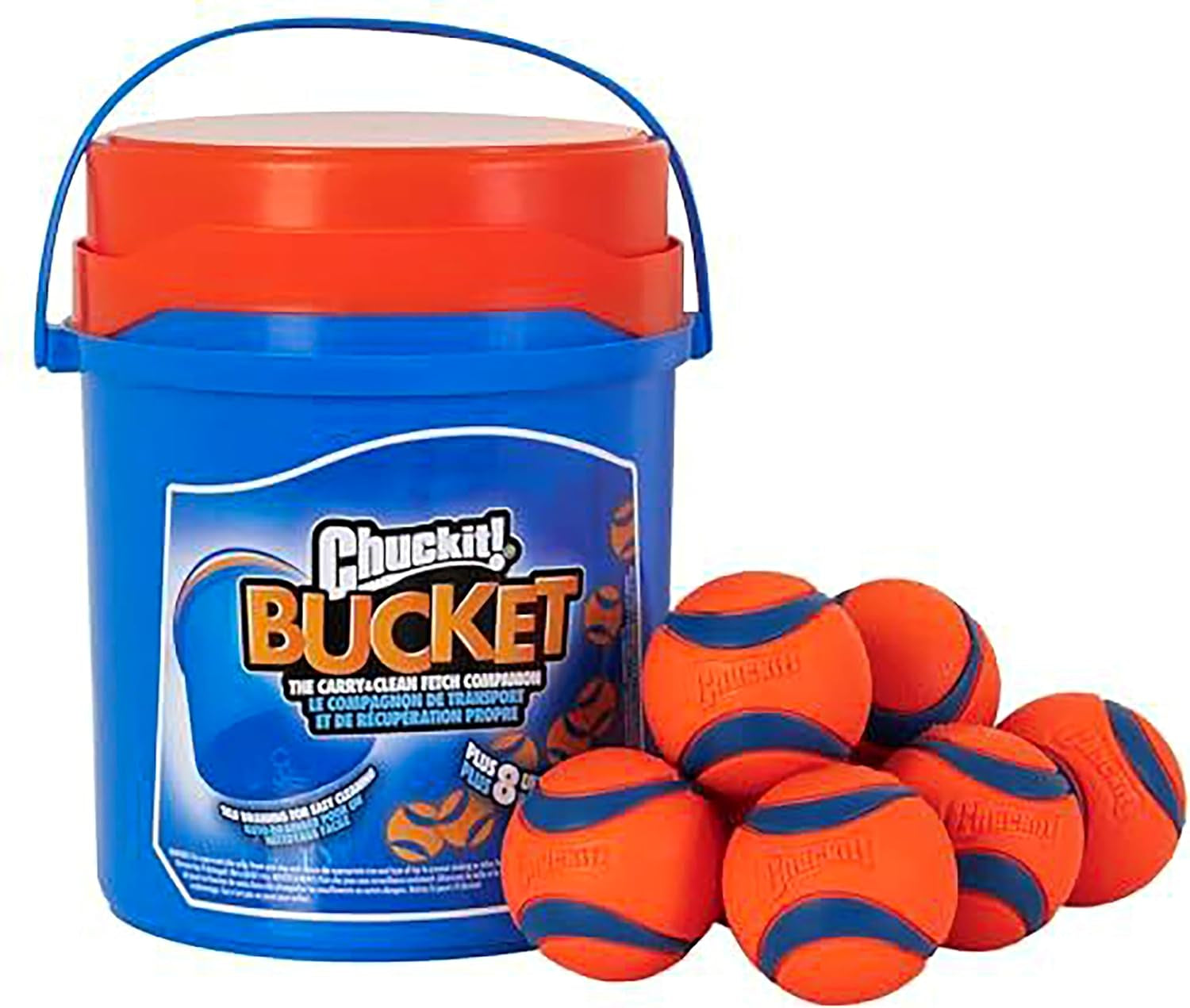 Chuckit Ultra Ball – High Bounce Durable Rubber Fetch Dog Ball, Launcher Compatible 