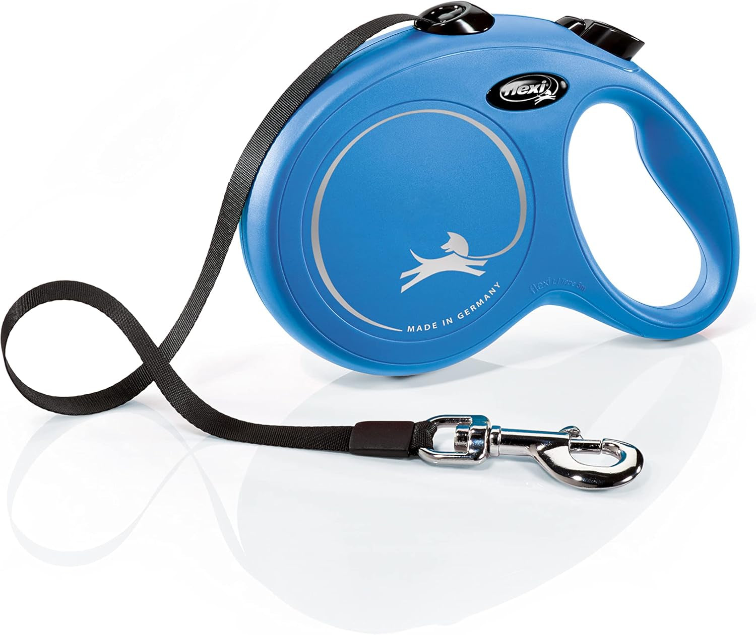 flexi New Classic Retractable Dog Lead – for Small Dogs up to 15kg