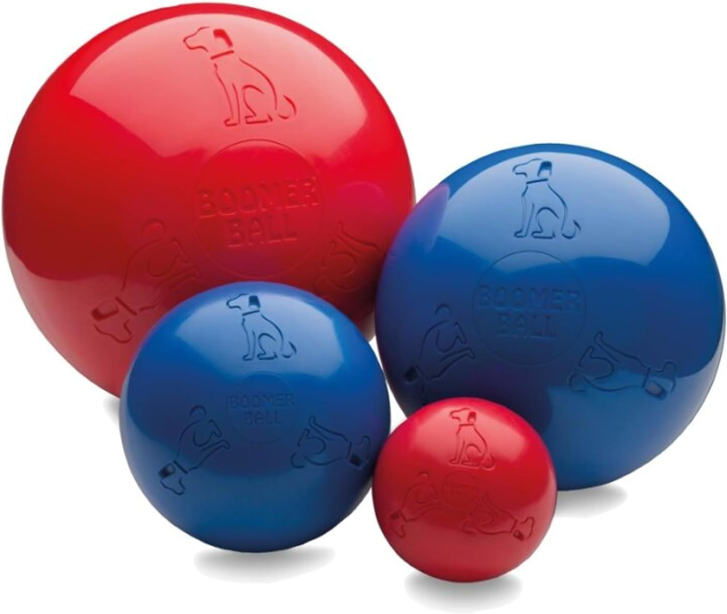 Boomer Ball 8 Inch – Virtually Indestructible Dog Ball for High Energy & Large Dogs