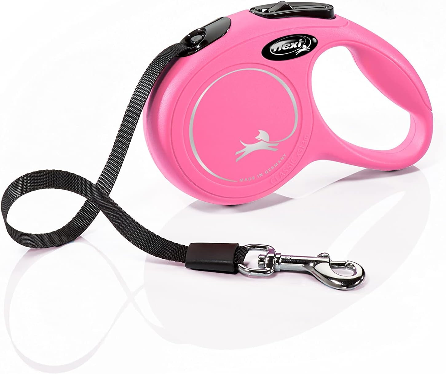 flexi New Classic Retractable Dog Lead – for Small Dogs up to 15kg