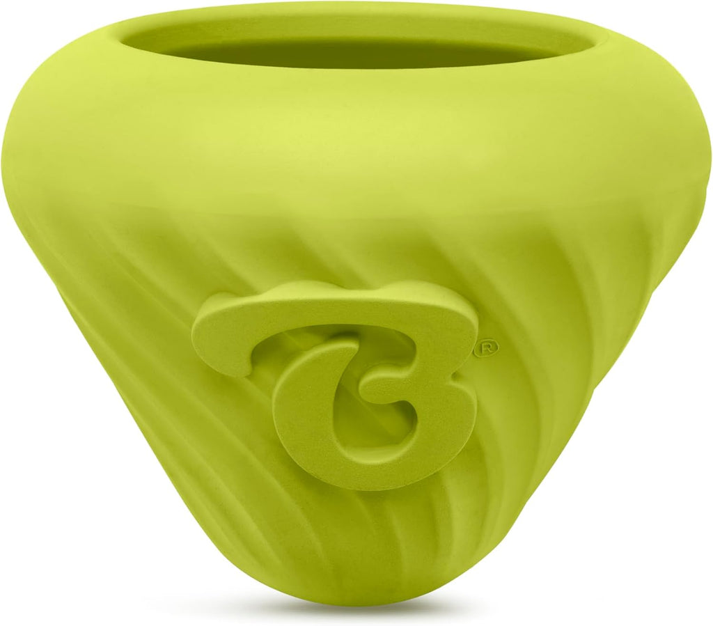 Benebone Bounce Cone Natural Rubber Treat Dispensing Dog Toy – Interactive Slow Feeder & Enrichment Toy