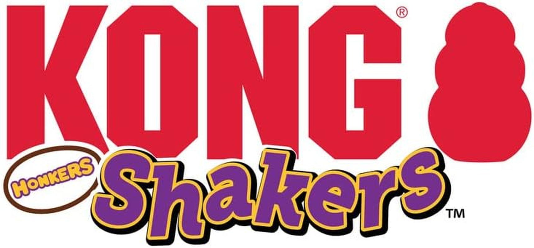 KONG Shakers Honkers Duck Dog Toy – Plush Squeaky Fetch Toy for Small Dogs