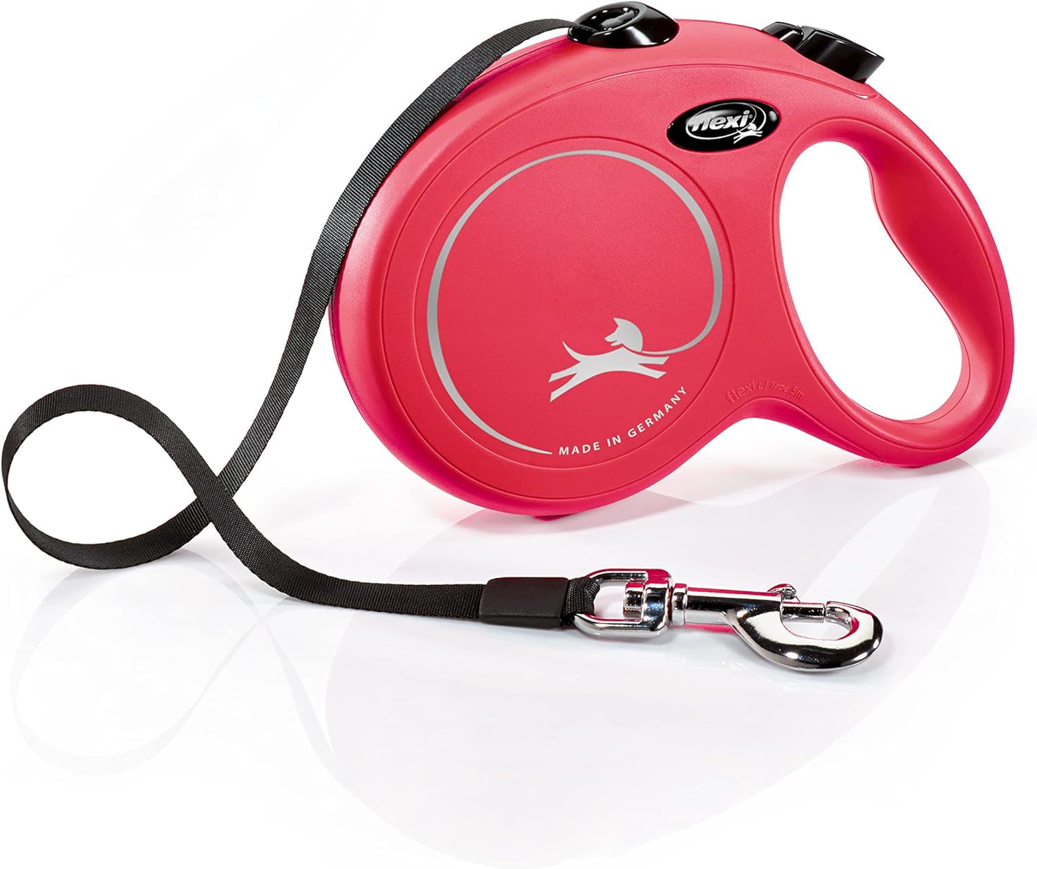 flexi New Classic Retractable Dog Lead – for Small Dogs up to 15kg