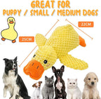Duck Plush Squeaky Dog Toy – Soft Cotton Chew Toy for Small & Medium Dogs