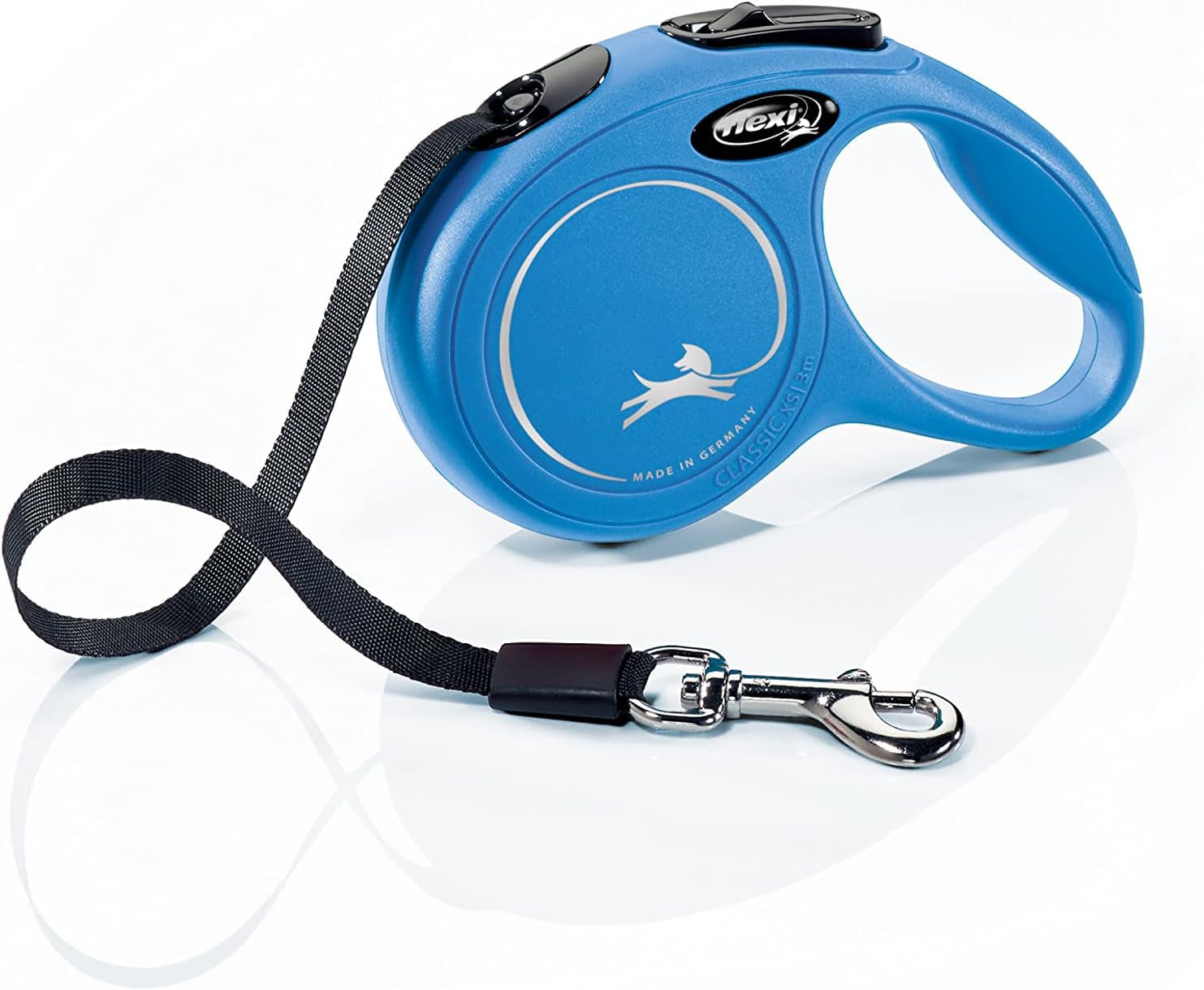 flexi New Classic Retractable Dog Lead – for Small Dogs up to 15kg