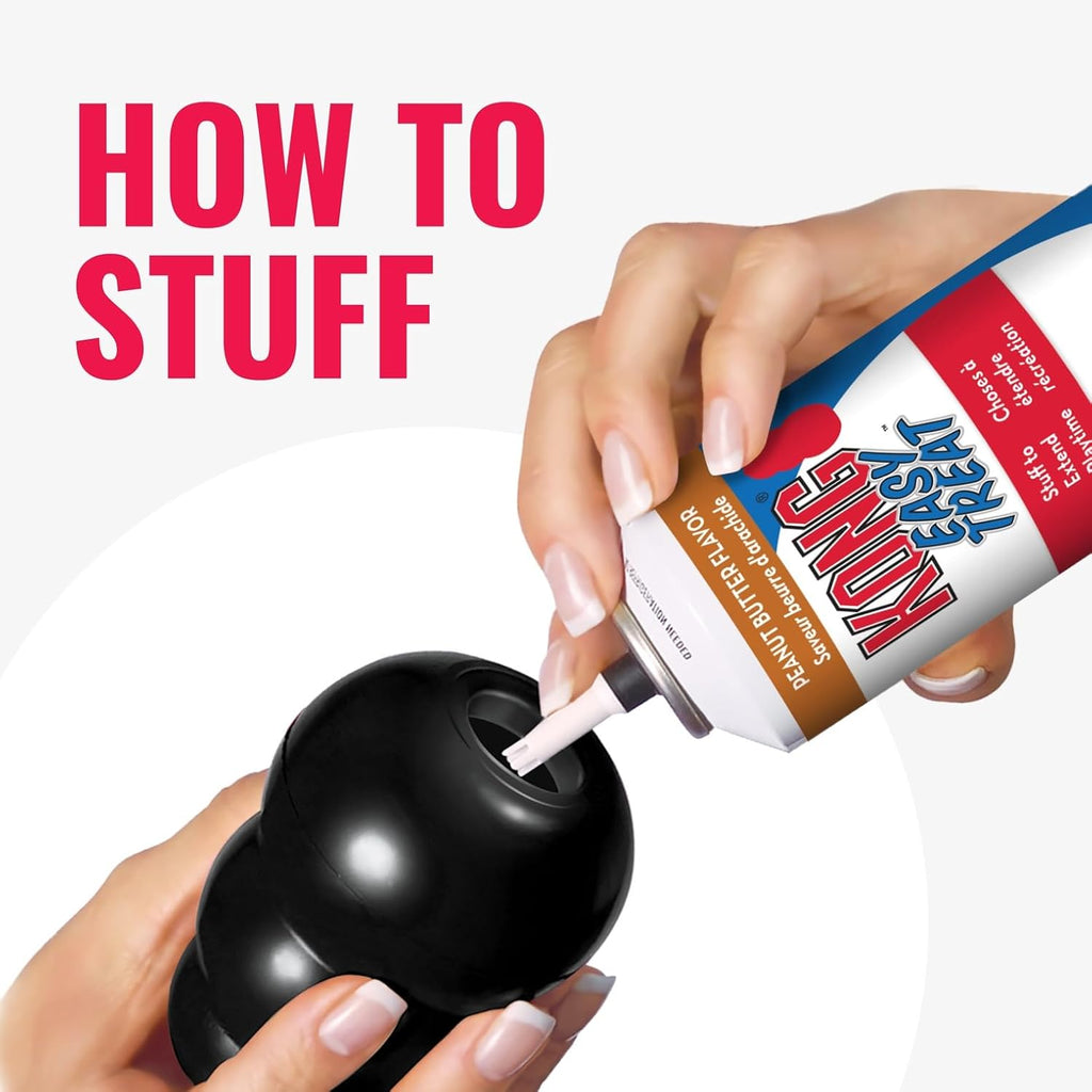 KONG Extreme Dog Toy – Durable Natural Rubber Treat Dispenser & Chew Toy for Power Chewing Large Dogs