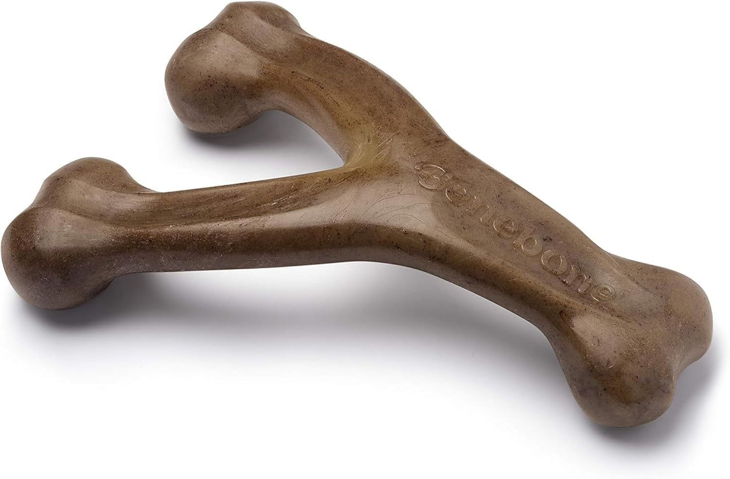 Benebone Wishbone Dog Chew Toy – Long Lasting Bacon Flavour Chew for Medium Dogs
