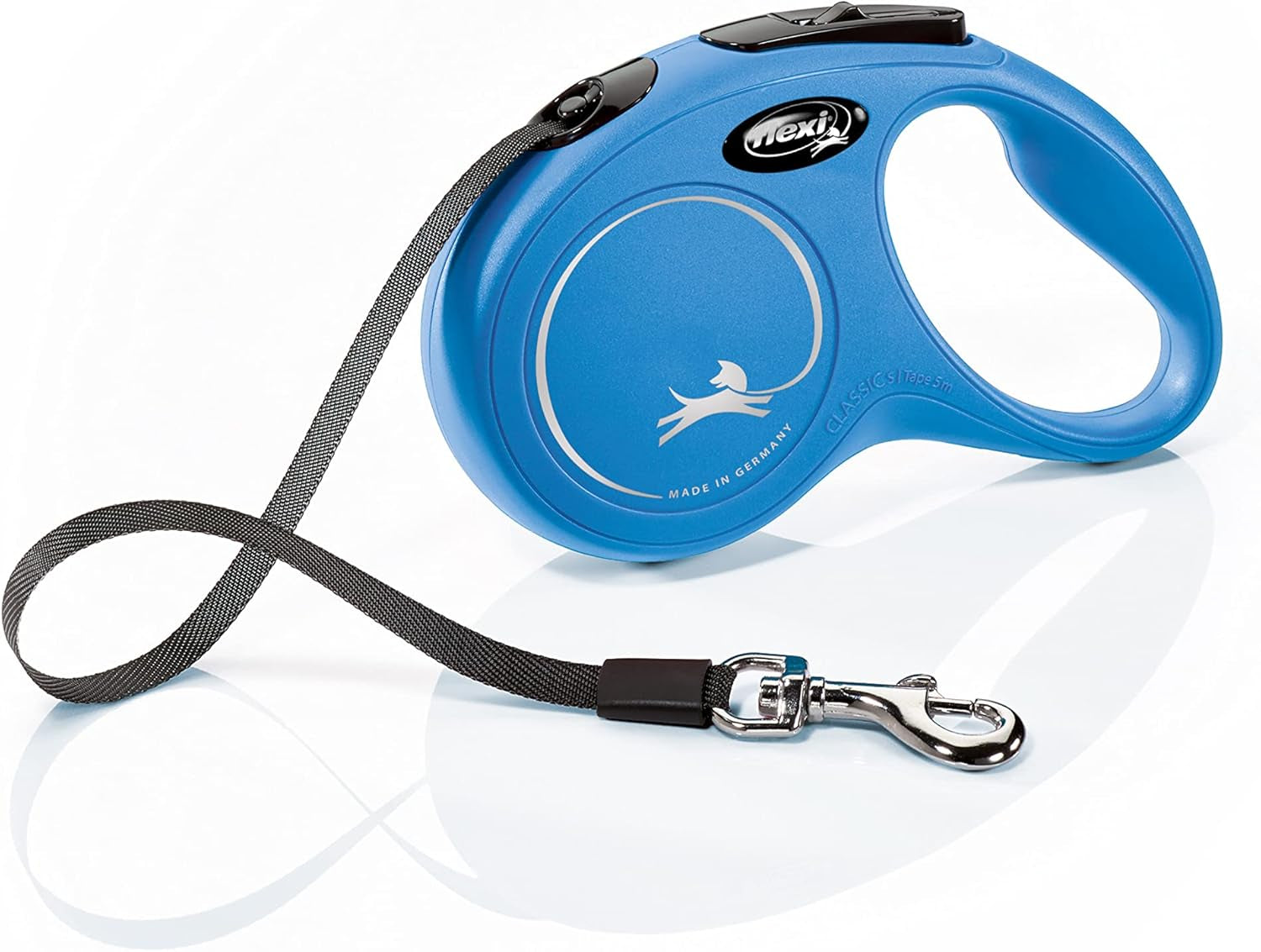 flexi New Classic Retractable Dog Lead – for Small Dogs up to 15kg