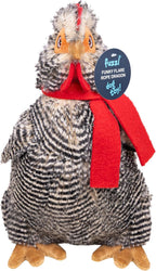 Cheeky Chicken Plush Squeaky Dog Toy – Super Soft Comforter for Puppies & Small to Medium Dogs