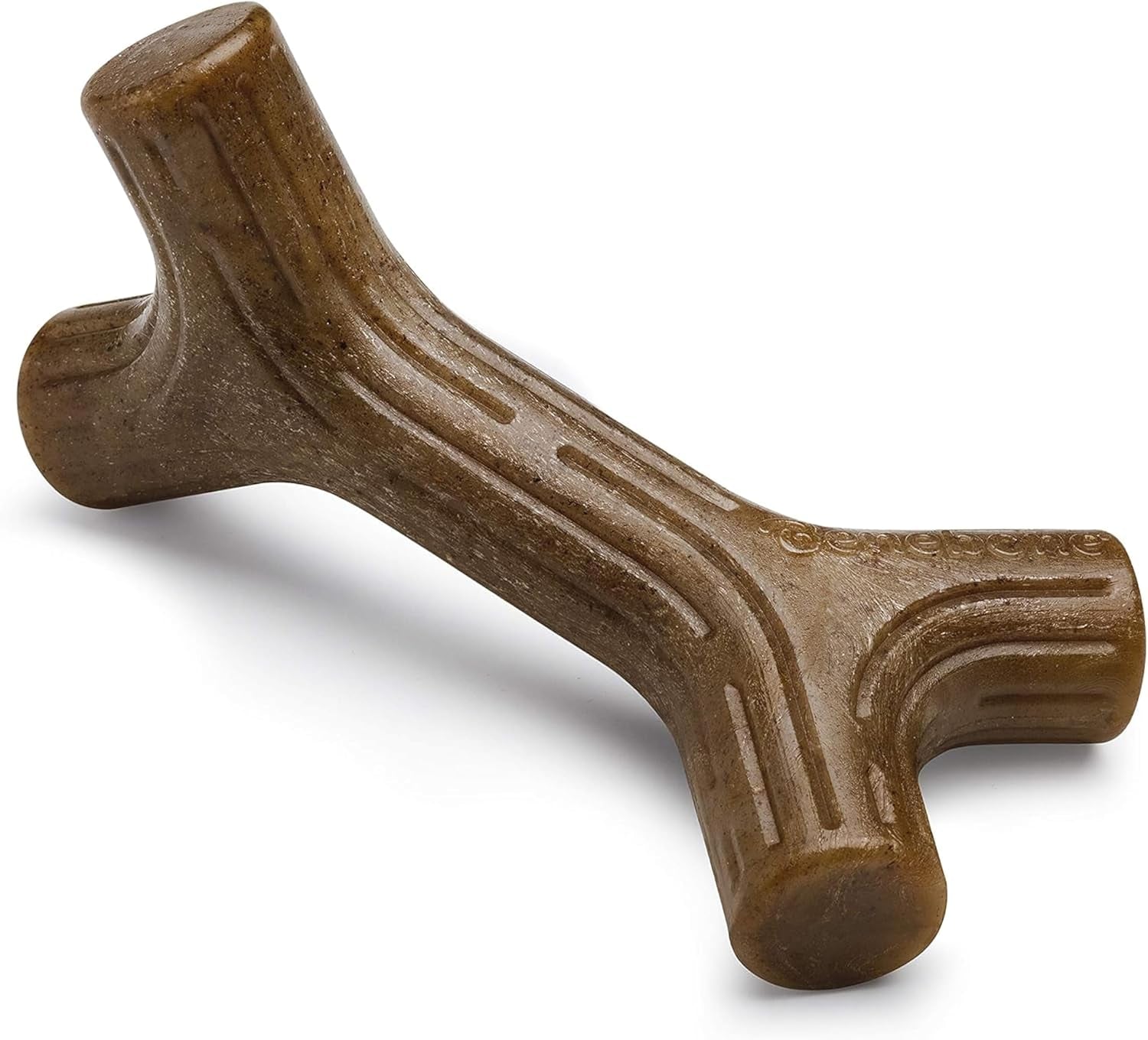 Benebone Wishbone Dog Chew Toy – Long Lasting Bacon Flavour Chew for Medium Dogs