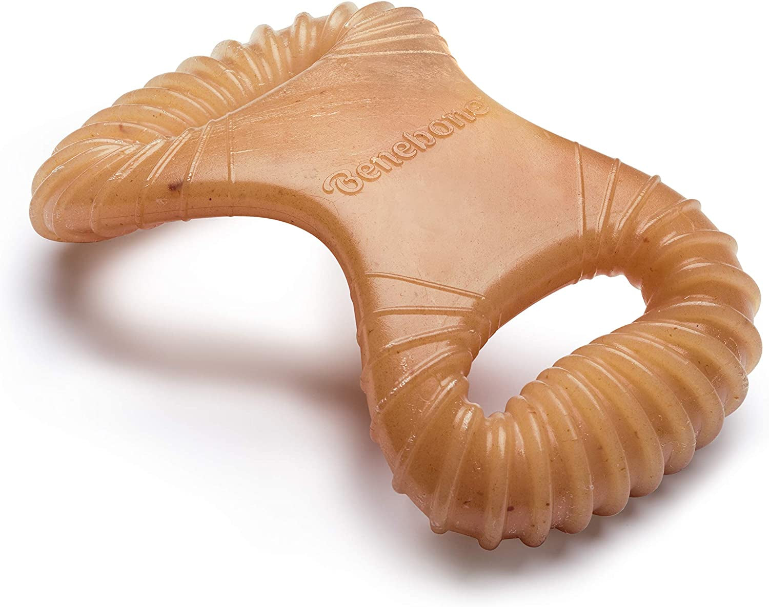 Benebone Wishbone Dog Chew Toy – Long Lasting Bacon Flavour Chew for Medium Dogs