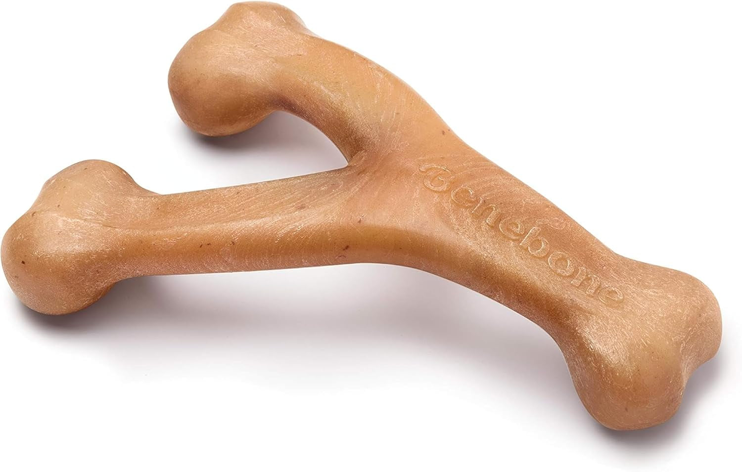 Benebone Wishbone Dog Chew Toy – Long Lasting Bacon Flavour Chew for Medium Dogs