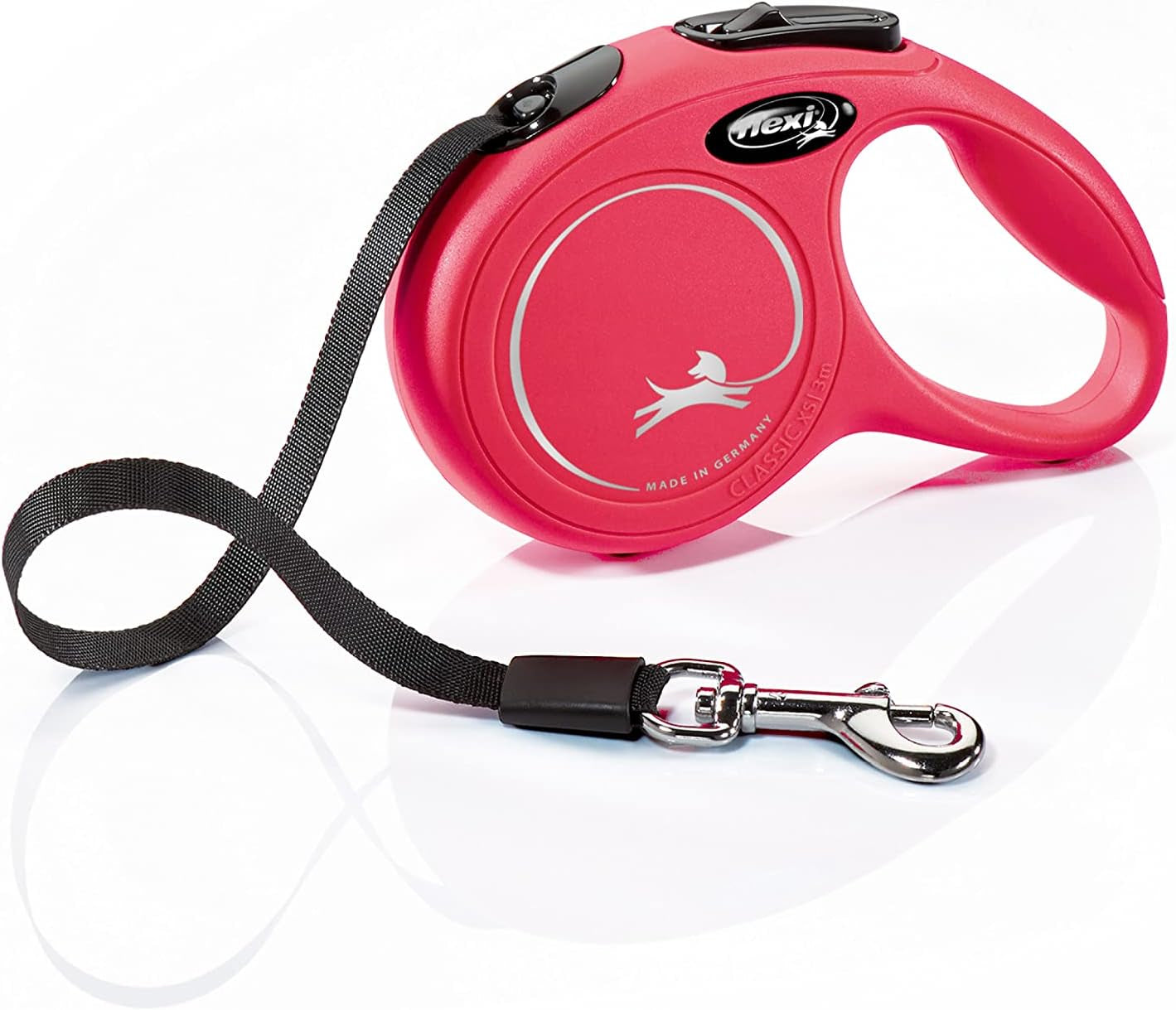 flexi New Classic Retractable Dog Lead – for Small Dogs up to 15kg