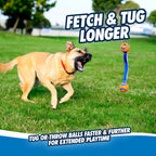 Chuckit Ultra Tug Duo Dog Toy – Two-Ball Tug of War & Fetch Toy for All Dogs