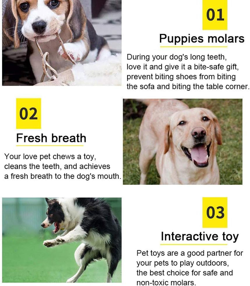 10-Pack Natural Cotton Rope Dog Toys – Puppy Chew & Tug Toy Set for Small & Medium Dogs