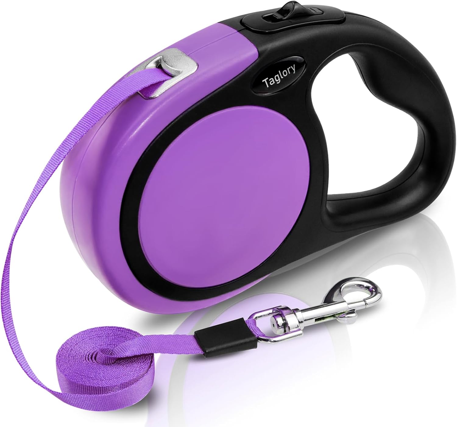 Retractable Dog Lead 5M – No-Tangle Heavy Duty Nylon Extendable Leash for Small & Medium Dogs