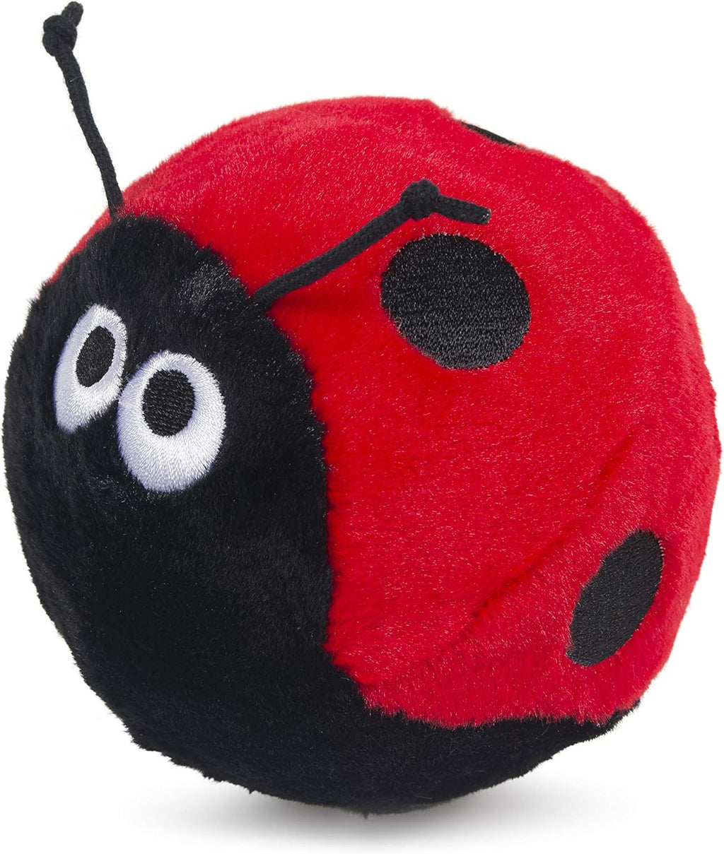 Lindy the Ladybird Plush Squeaky Dog Toy – Soft Cuddly Fetch Toy for Dogs