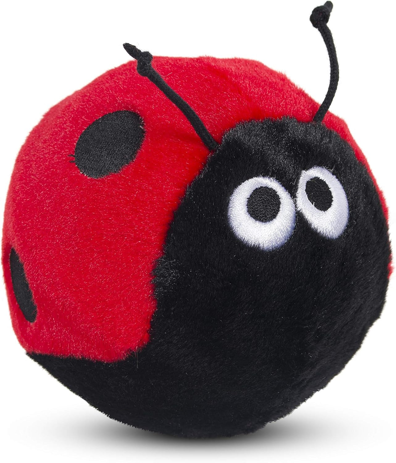 Lindy the Ladybird Plush Squeaky Dog Toy – Soft Cuddly Fetch Toy for Dogs