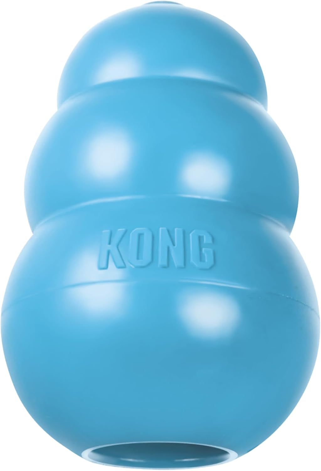 KONG Puppy Stuffable Chew Toy – Soft Natural Rubber Teething Toy for Medium Puppies