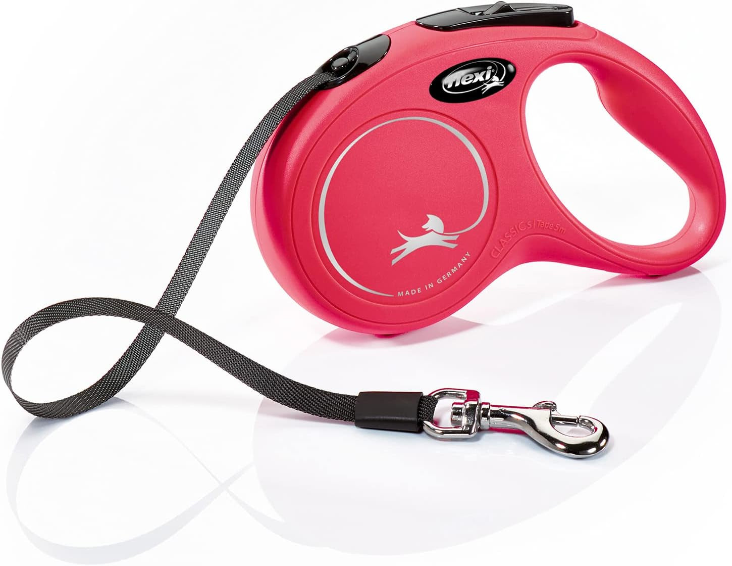flexi New Classic Retractable Dog Lead – for Small Dogs up to 15kg