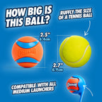 Chuckit Ultra Ball – High Bounce Durable Rubber Fetch Dog Ball, Launcher Compatible 