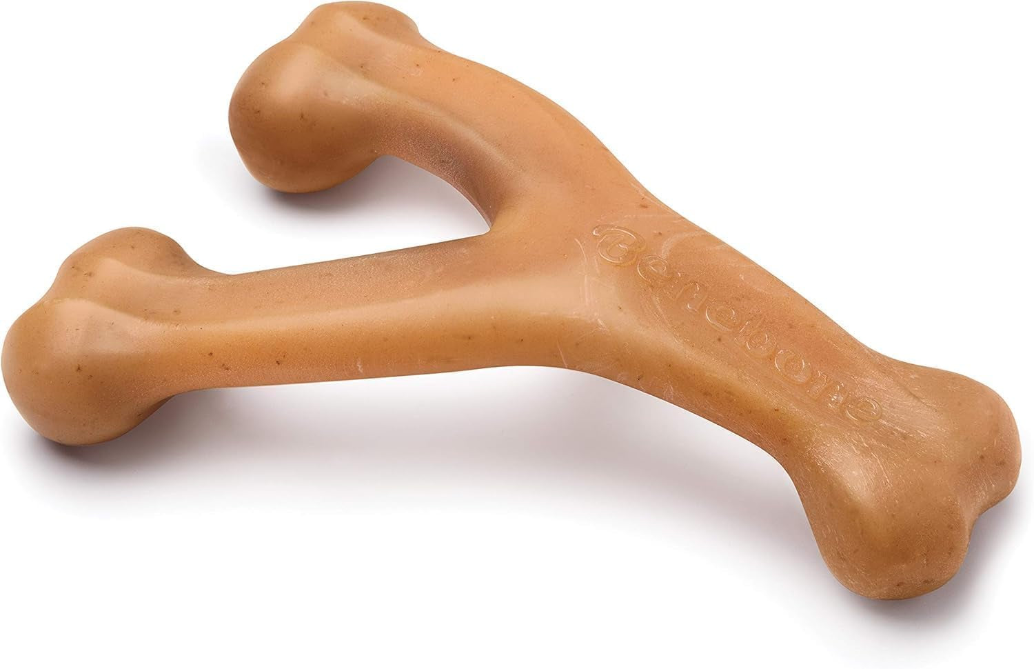 Benebone Wishbone Dog Chew Toy – Long Lasting Bacon Flavour Chew for Medium Dogs