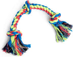 Triple Knot Rope Dog Toy – Durable Chew & Tug Toy for Small Dogs