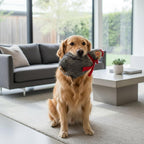 Cheeky Chicken Plush Squeaky Dog Toy – Super Soft Comforter for Puppies & Small to Medium Dogs