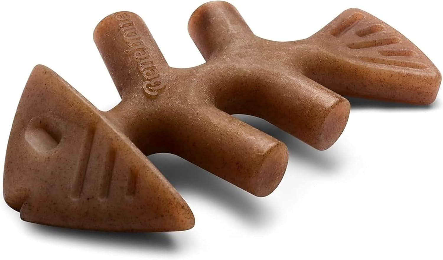 Benebone Wishbone Dog Chew Toy – Long Lasting Bacon Flavour Chew for Medium Dogs