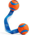 Chuckit Ultra Tug Duo Dog Toy – Two-Ball Tug of War & Fetch Toy for All Dogs