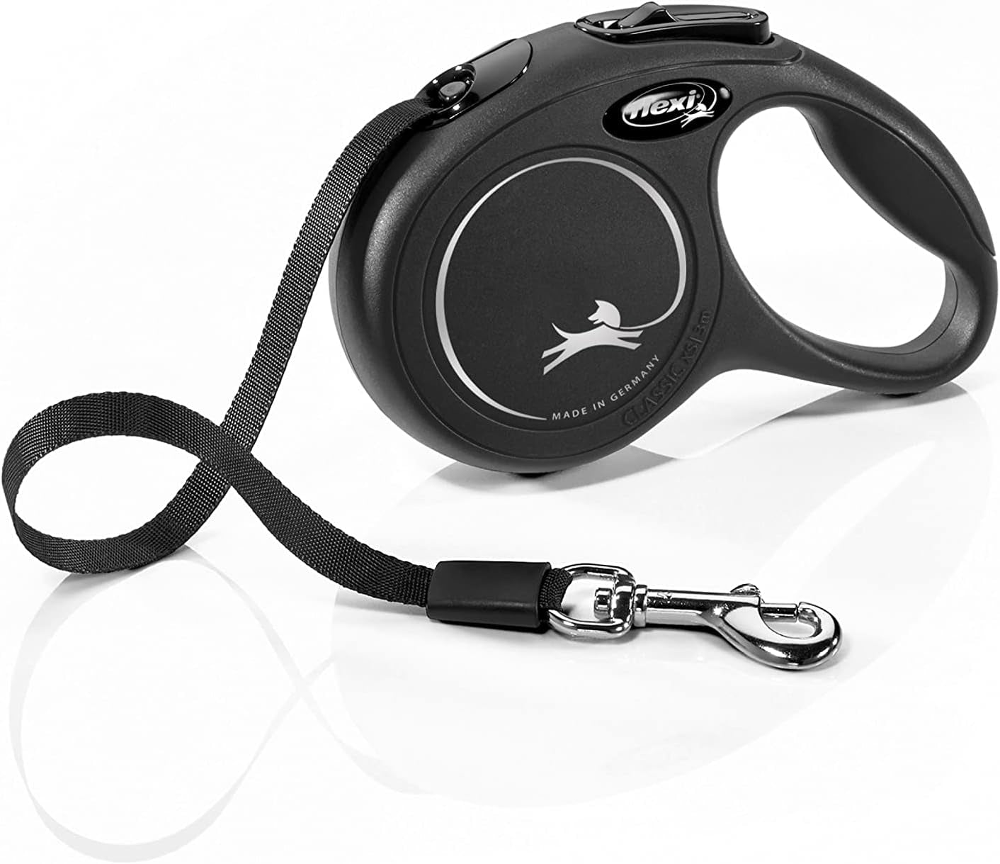 flexi New Classic Retractable Dog Lead – for Small Dogs up to 15kg