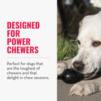 KONG Extreme Goodie Bone – Durable Natural Rubber Chew Toy for Power Chewing Medium Dogs