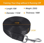 Long Line Training Dog Lead – Nylon Padded Handle Recall Lead for All Breeds