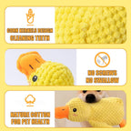 Plush Dog Toy for Large Dogs, Duck Squeaky Dog Toys, Soft Puppy Toy for Small Medium Large Dogs