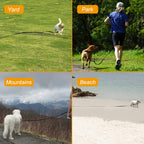  Long Line Training Dog Lead – Nylon Padded Handle Recall Lead for All Breeds