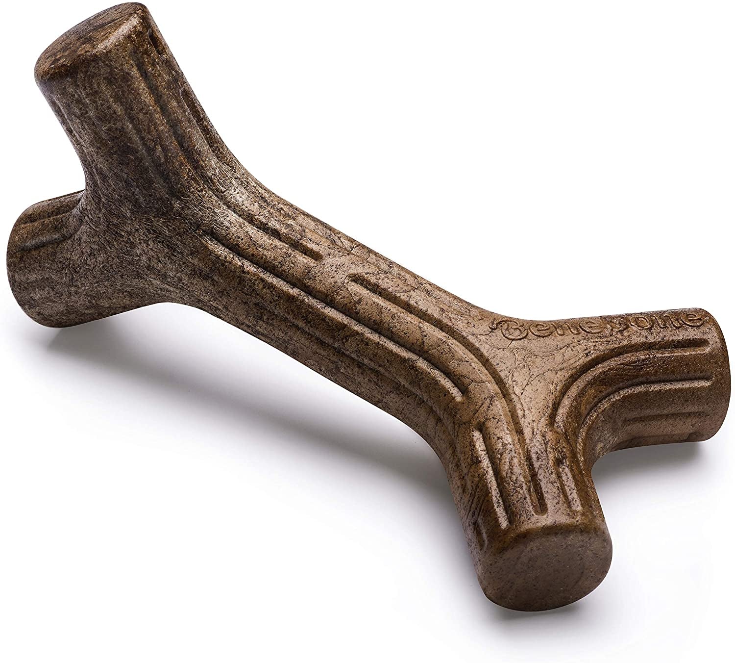 Benebone Wishbone Dog Chew Toy – Long Lasting Bacon Flavour Chew for Medium Dogs