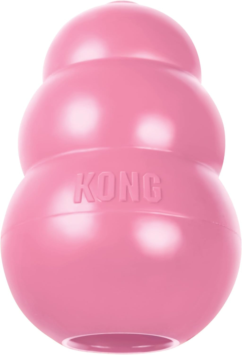 KONG Puppy Stuffable Chew Toy – Soft Natural Rubber Teething Toy for Medium Puppies