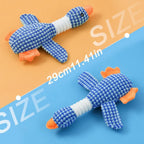 Plush Duck Squeaky Dog Toy – Soft Interactive Chew Toy for Small & Medium Dogs