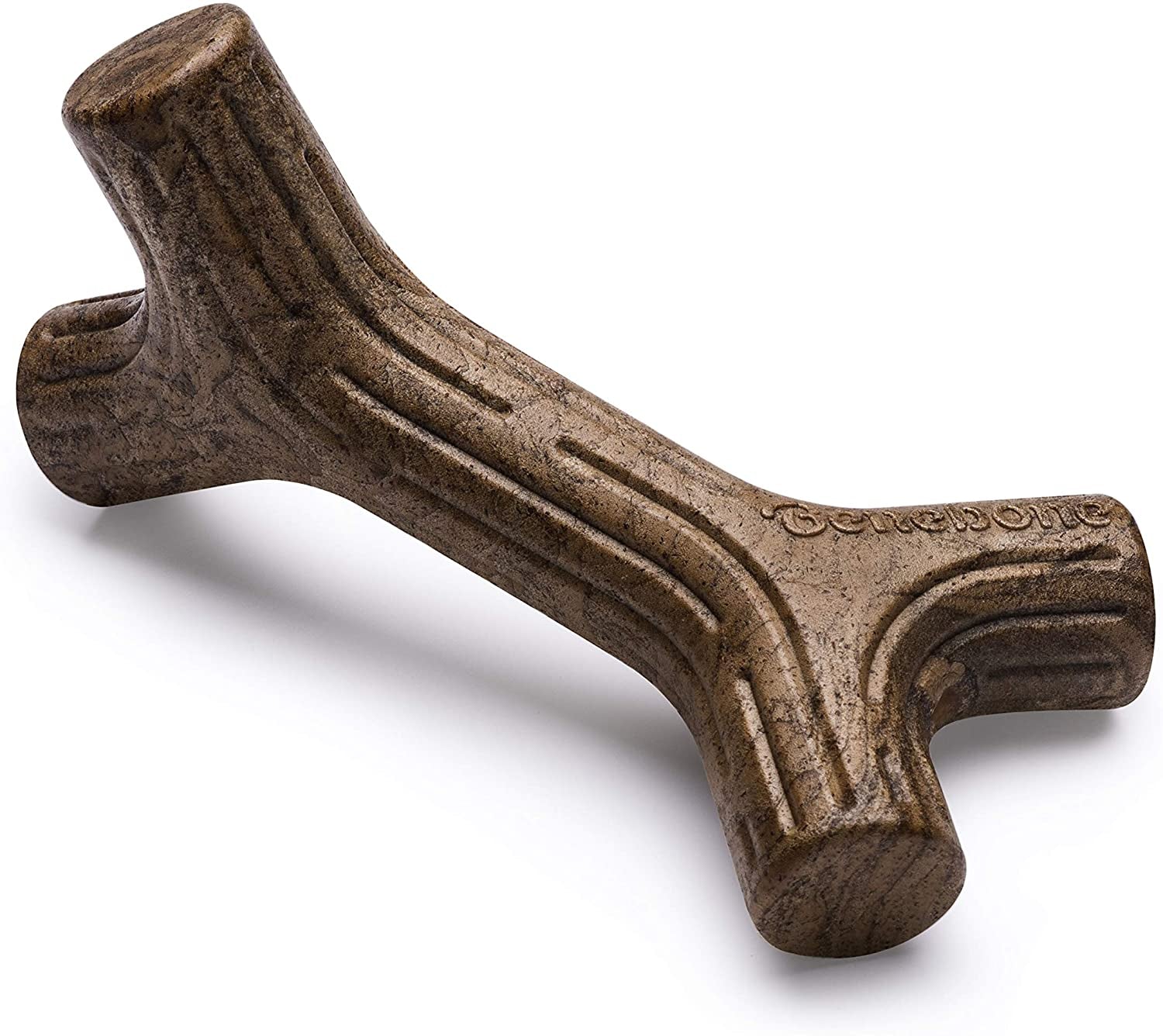 Benebone Wishbone Dog Chew Toy – Long Lasting Bacon Flavour Chew for Medium Dogs