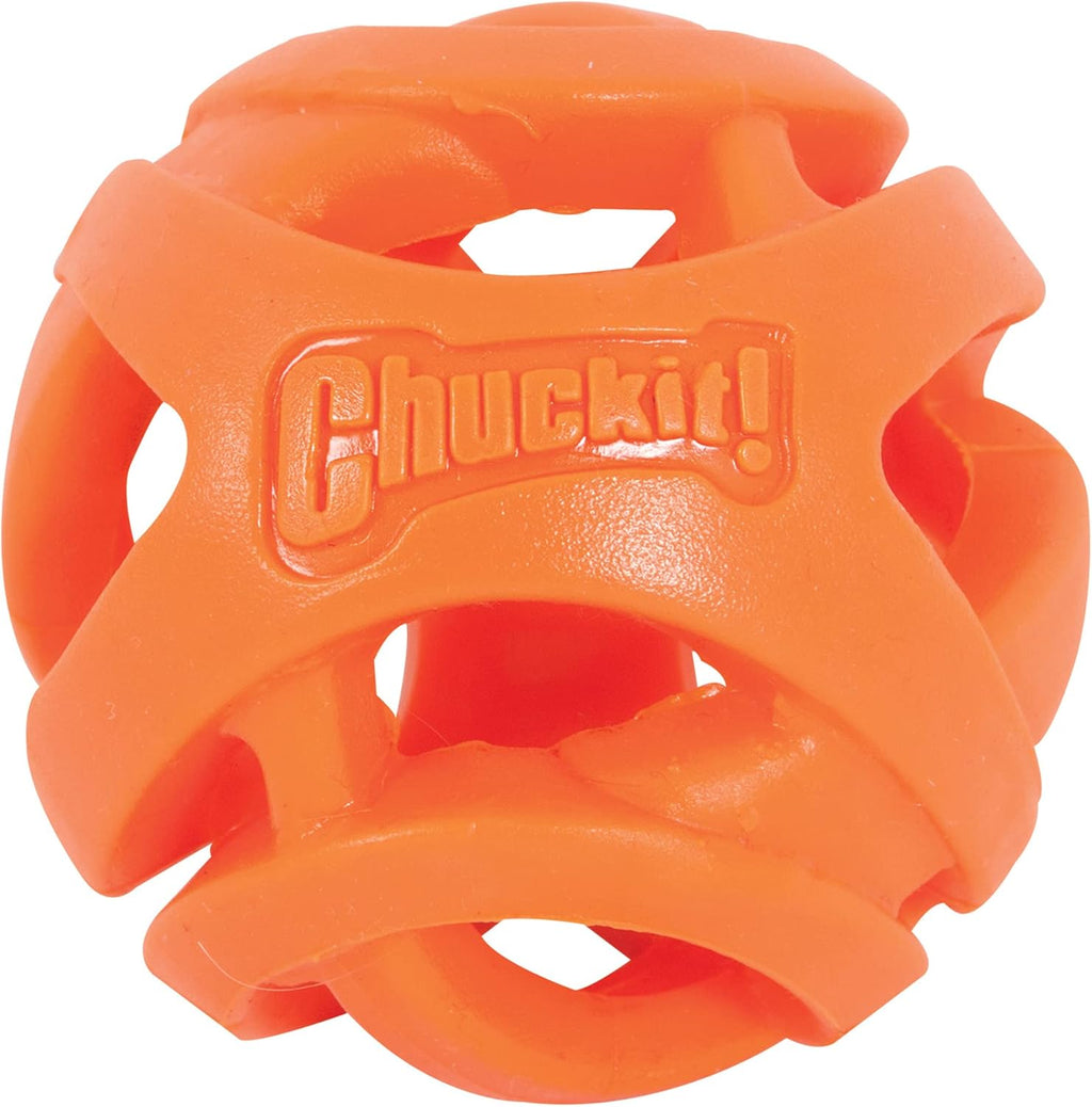 Chuckit Breathe Right Fetch Ball – Lightweight Natural Rubber Dog Ball for Medium Dogs