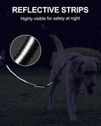 Tactical Dog Lead – Heavy Duty Bungee Shock Absorbing Leash with Double Handle & Car Seatbelt for Medium, Large & XL Dogs