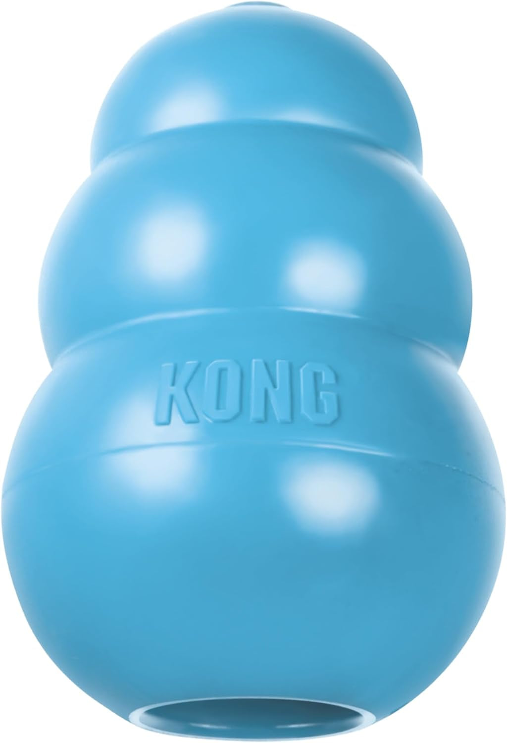 KONG Puppy Stuffable Chew Toy – Soft Natural Rubber Teething Toy for Medium Puppies