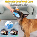 Tough Dog Toys for Aggressive Chewers, Indestructible Dog Chewers for Medium & Large Breeds,Squeaky Durable Chew Toys to Keep Them Busy, Reduce Boredom, Teeth Cleaning, Bacon Flavor