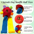 Snuffle Ball Dog Toy – Interactive Treat Dispensing Puzzle Toy for Small, Medium & Large Dogs
