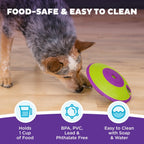 Nina Ottosson Treat Maze Puzzle Toy – Level 2 Interactive Treat Dispenser for Mental Stimulation & Dog Enrichment
