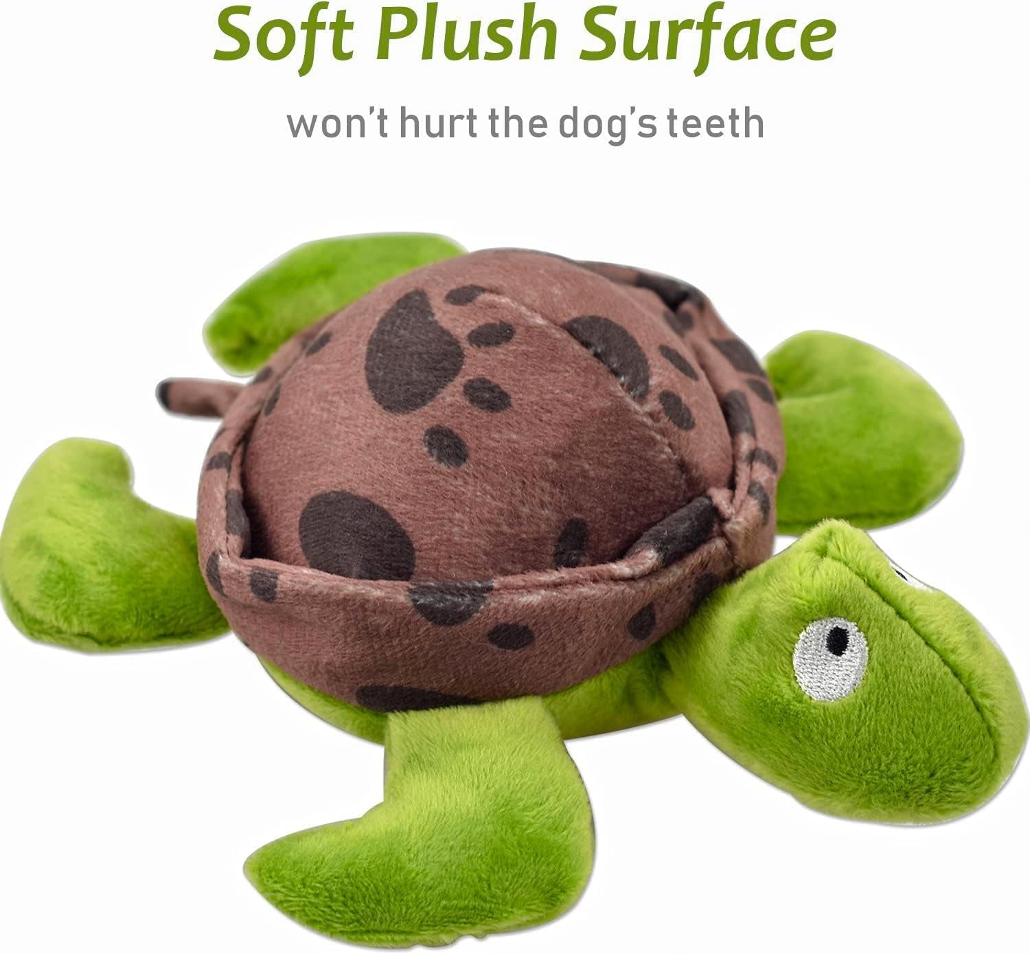 5-Pack Squeaky Plush Dog Toys Bundle – Soft Chew Toys for Puppies, Small, Medium & Large Dogs