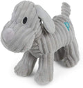 Petface Freddi Cord Plush Squeaky Puppy Toy – Soft Textured Dog Toy for Puppies & Small Dogs